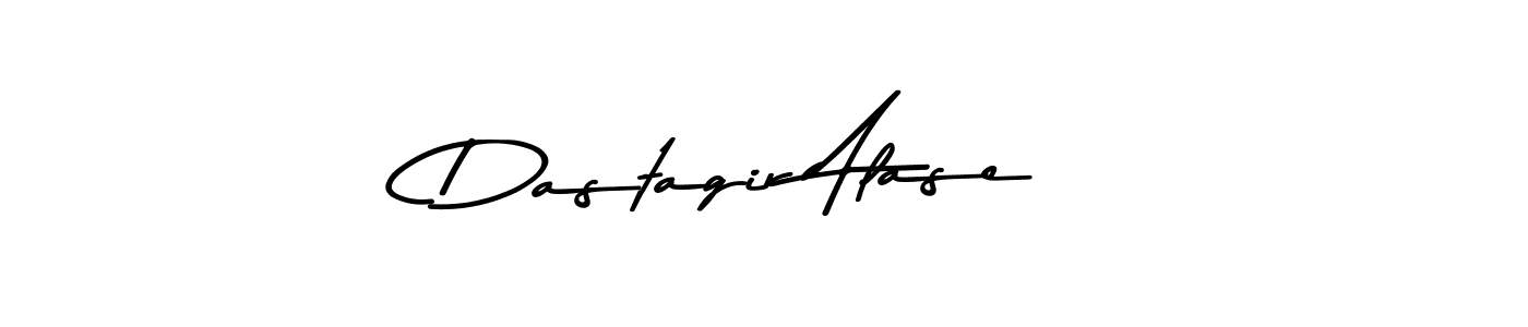 How to make Dastagir Alase signature? Asem Kandis PERSONAL USE is a professional autograph style. Create handwritten signature for Dastagir Alase name. Dastagir Alase signature style 9 images and pictures png