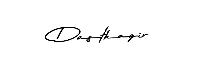 Use a signature maker to create a handwritten signature online. With this signature software, you can design (Asem Kandis PERSONAL USE) your own signature for name Dasthagir. Dasthagir signature style 9 images and pictures png