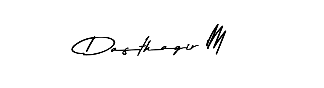 This is the best signature style for the Dasthagir M name. Also you like these signature font (Asem Kandis PERSONAL USE). Mix name signature. Dasthagir M signature style 9 images and pictures png