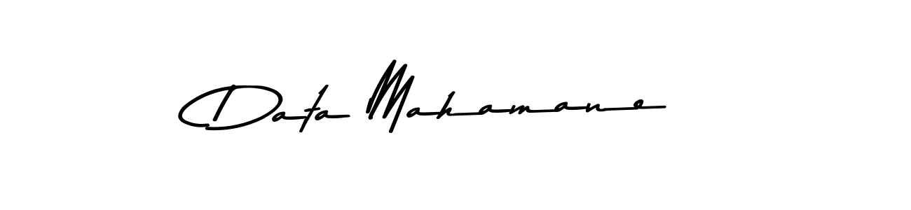 Also we have Data Mahamane name is the best signature style. Create professional handwritten signature collection using Asem Kandis PERSONAL USE autograph style. Data Mahamane signature style 9 images and pictures png