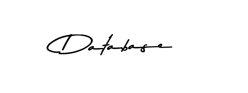 Use a signature maker to create a handwritten signature online. With this signature software, you can design (Asem Kandis PERSONAL USE) your own signature for name Database. Database signature style 9 images and pictures png