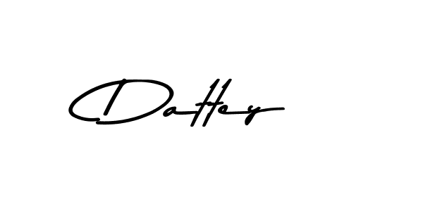 You should practise on your own different ways (Asem Kandis PERSONAL USE) to write your name (Dattey) in signature. don't let someone else do it for you. Dattey signature style 9 images and pictures png