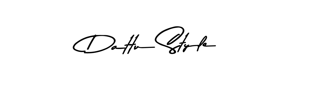 Use a signature maker to create a handwritten signature online. With this signature software, you can design (Asem Kandis PERSONAL USE) your own signature for name Dattu Style. Dattu Style signature style 9 images and pictures png