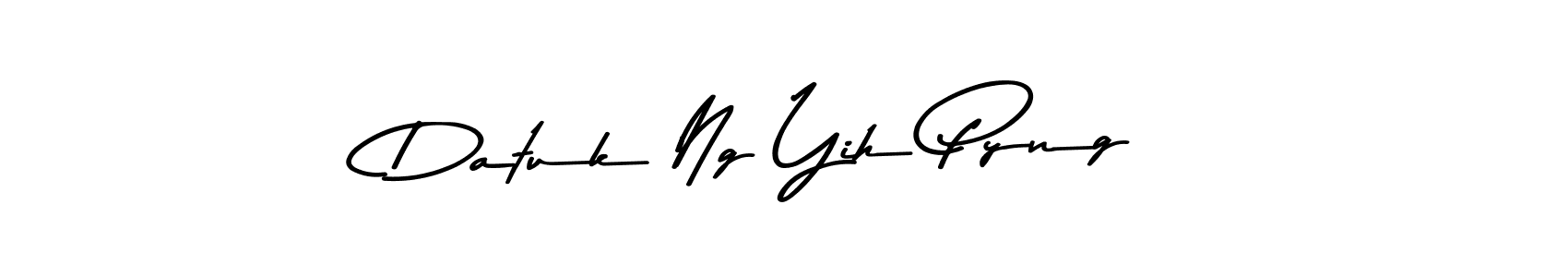 You can use this online signature creator to create a handwritten signature for the name Datuk Ng Yih Pyng. This is the best online autograph maker. Datuk Ng Yih Pyng signature style 9 images and pictures png