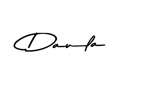 Make a beautiful signature design for name Daula. With this signature (Asem Kandis PERSONAL USE) style, you can create a handwritten signature for free. Daula signature style 9 images and pictures png