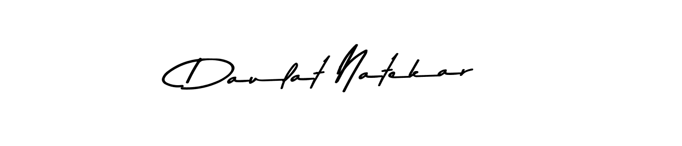 Also we have Daulat Natekar name is the best signature style. Create professional handwritten signature collection using Asem Kandis PERSONAL USE autograph style. Daulat Natekar signature style 9 images and pictures png