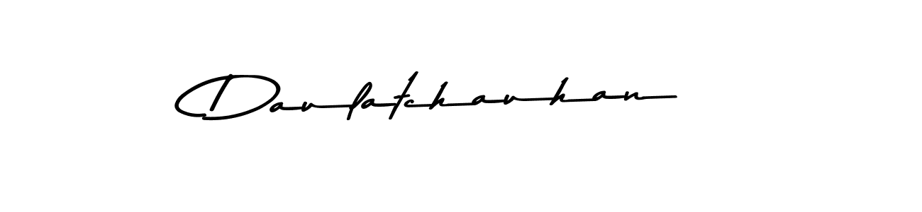Daulatchauhan stylish signature style. Best Handwritten Sign (Asem Kandis PERSONAL USE) for my name. Handwritten Signature Collection Ideas for my name Daulatchauhan. Daulatchauhan signature style 9 images and pictures png