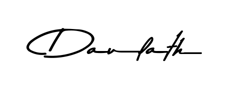 This is the best signature style for the Daulath name. Also you like these signature font (Asem Kandis PERSONAL USE). Mix name signature. Daulath signature style 9 images and pictures png