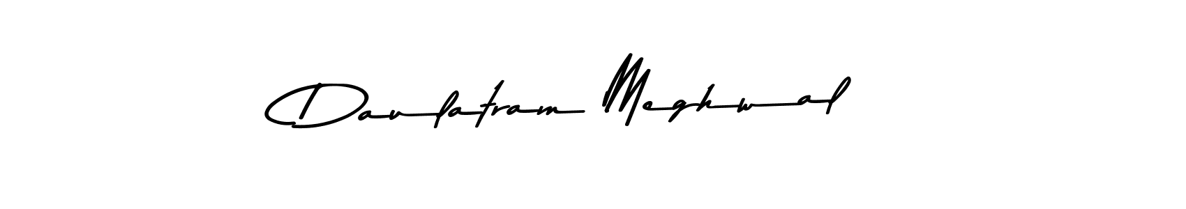 if you are searching for the best signature style for your name Daulatram Meghwal. so please give up your signature search. here we have designed multiple signature styles  using Asem Kandis PERSONAL USE. Daulatram Meghwal signature style 9 images and pictures png