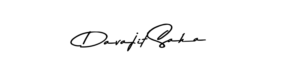 This is the best signature style for the Davajit Saha name. Also you like these signature font (Asem Kandis PERSONAL USE). Mix name signature. Davajit Saha signature style 9 images and pictures png