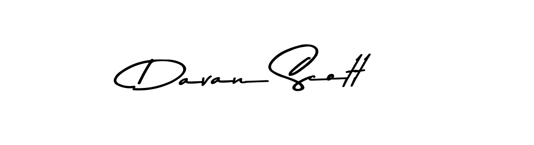 You should practise on your own different ways (Asem Kandis PERSONAL USE) to write your name (Davan Scott) in signature. don't let someone else do it for you. Davan Scott signature style 9 images and pictures png