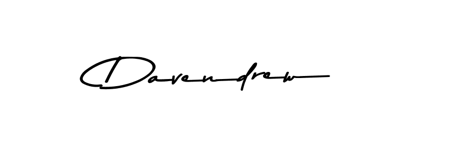 The best way (Asem Kandis PERSONAL USE) to make a short signature is to pick only two or three words in your name. The name Davendrew include a total of six letters. For converting this name. Davendrew signature style 9 images and pictures png