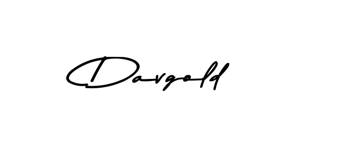 Create a beautiful signature design for name Davgold. With this signature (Asem Kandis PERSONAL USE) fonts, you can make a handwritten signature for free. Davgold signature style 9 images and pictures png