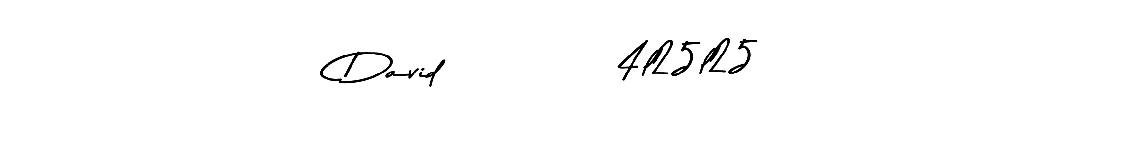 Also we have David           4l25l25 name is the best signature style. Create professional handwritten signature collection using Asem Kandis PERSONAL USE autograph style. David           4l25l25 signature style 9 images and pictures png