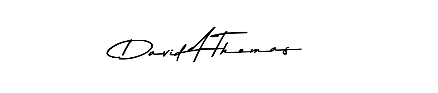 How to make David A Thomas signature? Asem Kandis PERSONAL USE is a professional autograph style. Create handwritten signature for David A Thomas name. David A Thomas signature style 9 images and pictures png