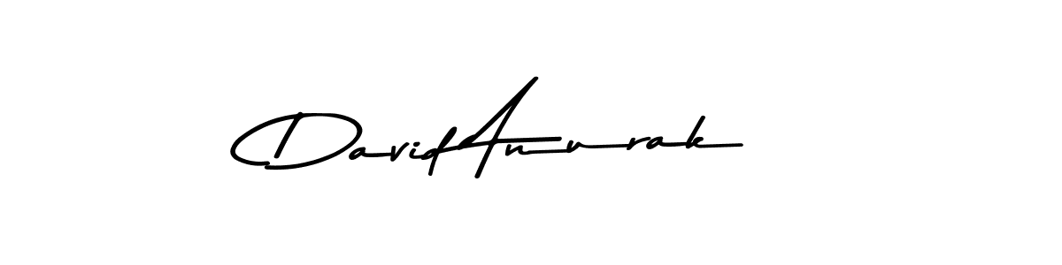 Make a beautiful signature design for name David Anurak. With this signature (Asem Kandis PERSONAL USE) style, you can create a handwritten signature for free. David Anurak signature style 9 images and pictures png