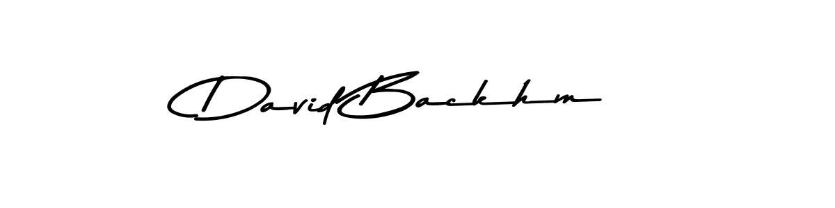The best way (Asem Kandis PERSONAL USE) to make a short signature is to pick only two or three words in your name. The name David Backhm include a total of six letters. For converting this name. David Backhm signature style 9 images and pictures png