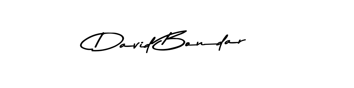 Also we have David Bondar name is the best signature style. Create professional handwritten signature collection using Asem Kandis PERSONAL USE autograph style. David Bondar signature style 9 images and pictures png
