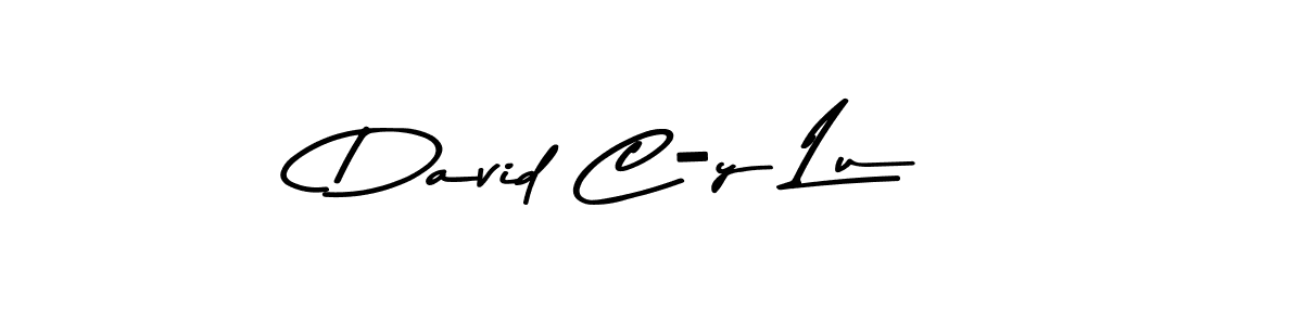 Design your own signature with our free online signature maker. With this signature software, you can create a handwritten (Asem Kandis PERSONAL USE) signature for name David C-y Lu. David C-y Lu signature style 9 images and pictures png