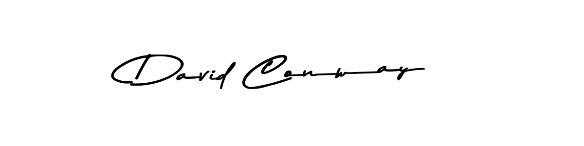 How to make David Conway signature? Asem Kandis PERSONAL USE is a professional autograph style. Create handwritten signature for David Conway name. David Conway signature style 9 images and pictures png