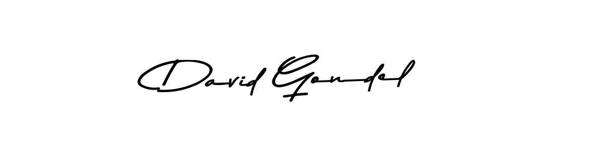 Make a beautiful signature design for name David Gondel. With this signature (Asem Kandis PERSONAL USE) style, you can create a handwritten signature for free. David Gondel signature style 9 images and pictures png