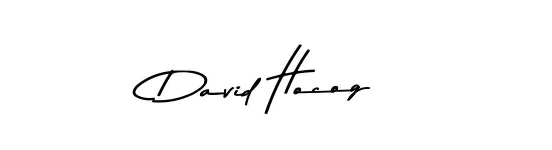 Design your own signature with our free online signature maker. With this signature software, you can create a handwritten (Asem Kandis PERSONAL USE) signature for name David Hocog. David Hocog signature style 9 images and pictures png