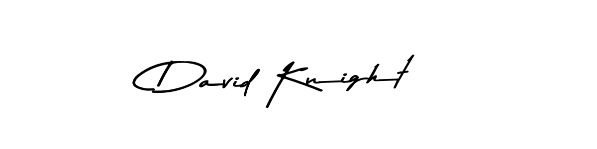 Design your own signature with our free online signature maker. With this signature software, you can create a handwritten (Asem Kandis PERSONAL USE) signature for name David Knight. David Knight signature style 9 images and pictures png