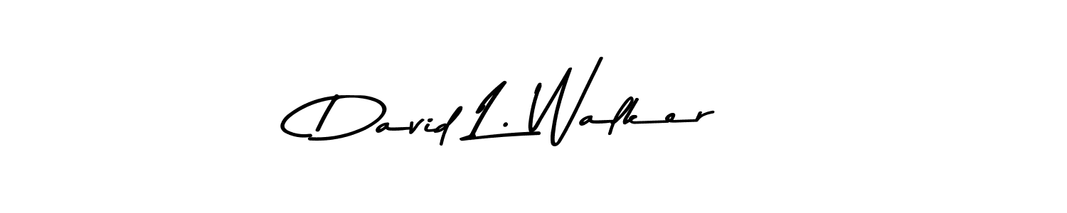 Asem Kandis PERSONAL USE is a professional signature style that is perfect for those who want to add a touch of class to their signature. It is also a great choice for those who want to make their signature more unique. Get David L. Walker name to fancy signature for free. David L. Walker signature style 9 images and pictures png