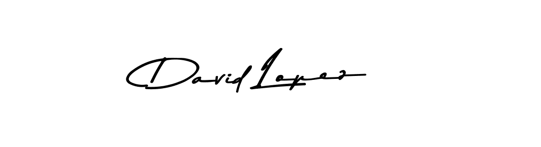 Create a beautiful signature design for name David Lopez. With this signature (Asem Kandis PERSONAL USE) fonts, you can make a handwritten signature for free. David Lopez signature style 9 images and pictures png