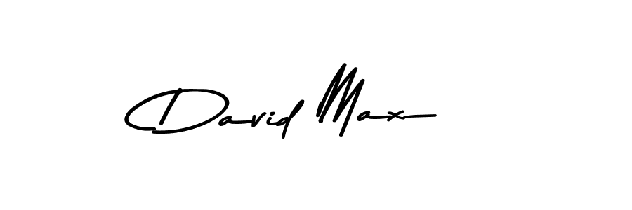How to make David Max name signature. Use Asem Kandis PERSONAL USE style for creating short signs online. This is the latest handwritten sign. David Max signature style 9 images and pictures png