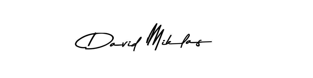 You should practise on your own different ways (Asem Kandis PERSONAL USE) to write your name (David Miklas) in signature. don't let someone else do it for you. David Miklas signature style 9 images and pictures png