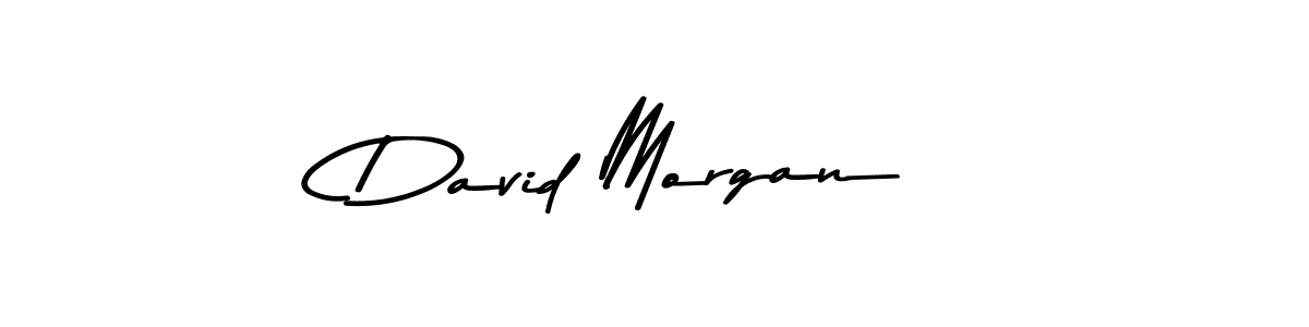 Create a beautiful signature design for name David Morgan. With this signature (Asem Kandis PERSONAL USE) fonts, you can make a handwritten signature for free. David Morgan signature style 9 images and pictures png