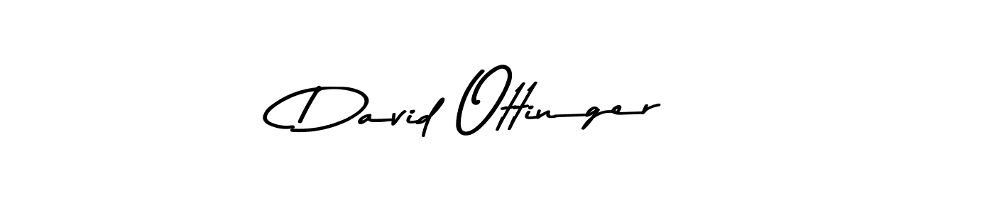 How to make David Ottinger name signature. Use Asem Kandis PERSONAL USE style for creating short signs online. This is the latest handwritten sign. David Ottinger signature style 9 images and pictures png