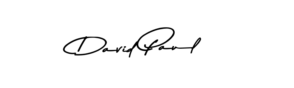 Create a beautiful signature design for name David Paul. With this signature (Asem Kandis PERSONAL USE) fonts, you can make a handwritten signature for free. David Paul signature style 9 images and pictures png