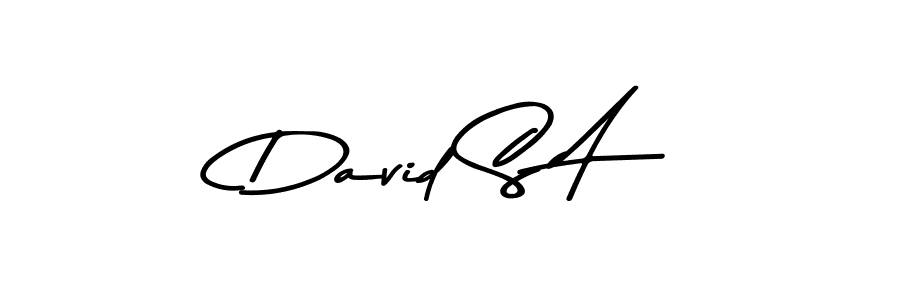 David S A stylish signature style. Best Handwritten Sign (Asem Kandis PERSONAL USE) for my name. Handwritten Signature Collection Ideas for my name David S A. David S A signature style 9 images and pictures png