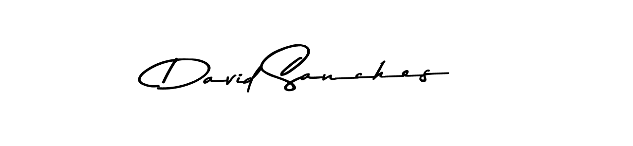 Create a beautiful signature design for name David Sanches. With this signature (Asem Kandis PERSONAL USE) fonts, you can make a handwritten signature for free. David Sanches signature style 9 images and pictures png