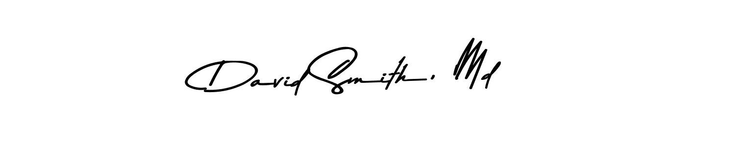 Asem Kandis PERSONAL USE is a professional signature style that is perfect for those who want to add a touch of class to their signature. It is also a great choice for those who want to make their signature more unique. Get David Smith, Md name to fancy signature for free. David Smith, Md signature style 9 images and pictures png