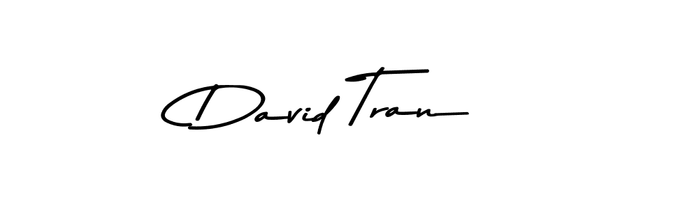 Make a beautiful signature design for name David Tran. With this signature (Asem Kandis PERSONAL USE) style, you can create a handwritten signature for free. David Tran signature style 9 images and pictures png