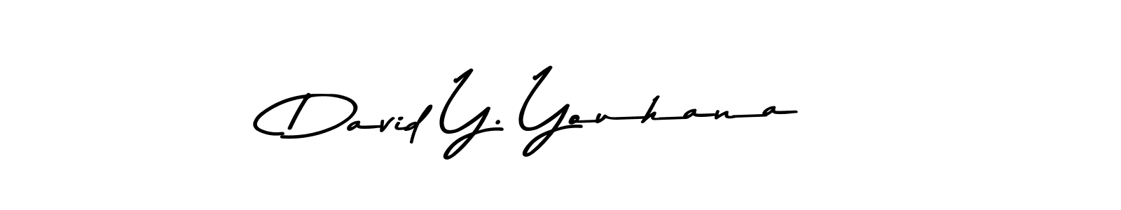 Also we have David Y. Youhana name is the best signature style. Create professional handwritten signature collection using Asem Kandis PERSONAL USE autograph style. David Y. Youhana signature style 9 images and pictures png