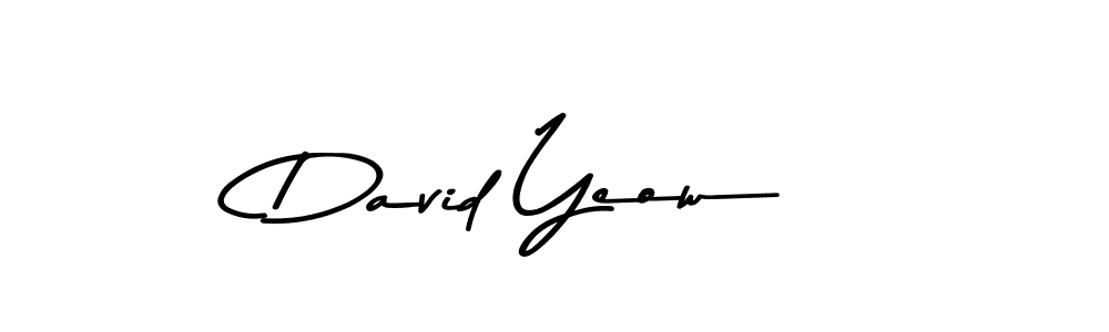 Create a beautiful signature design for name David Yeow. With this signature (Asem Kandis PERSONAL USE) fonts, you can make a handwritten signature for free. David Yeow signature style 9 images and pictures png