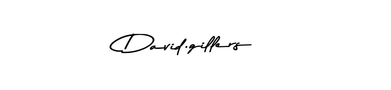 Create a beautiful signature design for name David.gillers. With this signature (Asem Kandis PERSONAL USE) fonts, you can make a handwritten signature for free. David.gillers signature style 9 images and pictures png