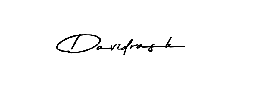 The best way (Asem Kandis PERSONAL USE) to make a short signature is to pick only two or three words in your name. The name Davidrask include a total of six letters. For converting this name. Davidrask signature style 9 images and pictures png