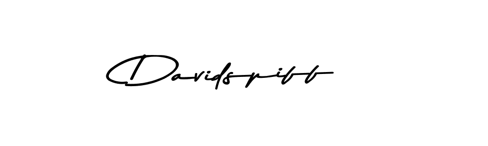 Similarly Asem Kandis PERSONAL USE is the best handwritten signature design. Signature creator online .You can use it as an online autograph creator for name Davidspiff. Davidspiff signature style 9 images and pictures png