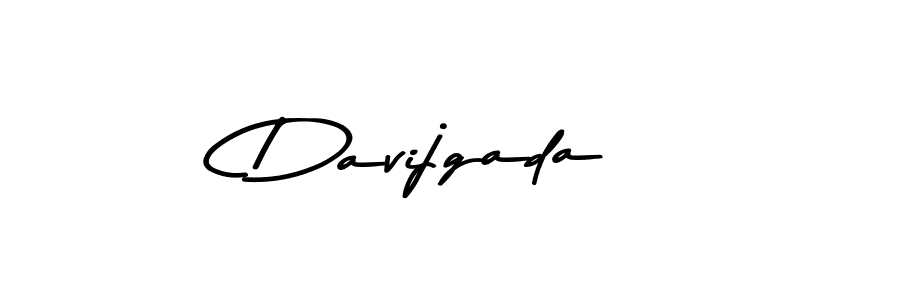 How to make Davijgada signature? Asem Kandis PERSONAL USE is a professional autograph style. Create handwritten signature for Davijgada name. Davijgada signature style 9 images and pictures png