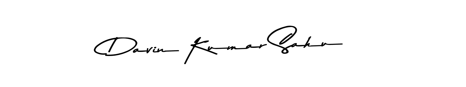 The best way (Asem Kandis PERSONAL USE) to make a short signature is to pick only two or three words in your name. The name Davin Kumar Sahu include a total of six letters. For converting this name. Davin Kumar Sahu signature style 9 images and pictures png