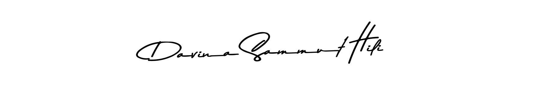 Asem Kandis PERSONAL USE is a professional signature style that is perfect for those who want to add a touch of class to their signature. It is also a great choice for those who want to make their signature more unique. Get Davina Sammut Hili name to fancy signature for free. Davina Sammut Hili signature style 9 images and pictures png