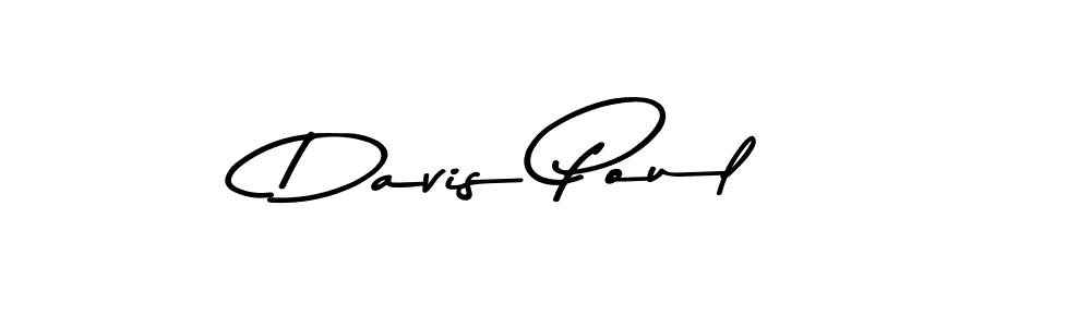 Here are the top 10 professional signature styles for the name Davis Poul. These are the best autograph styles you can use for your name. Davis Poul signature style 9 images and pictures png