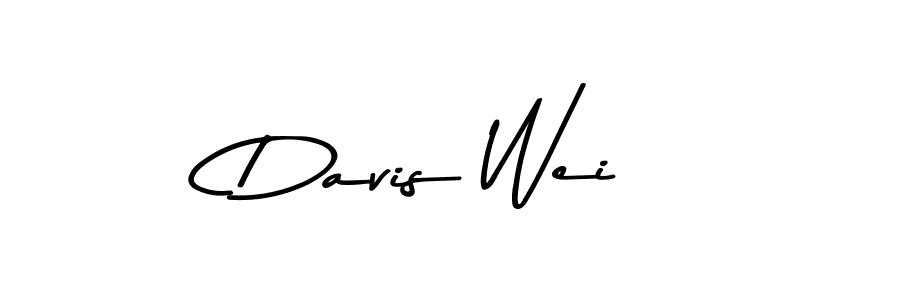 Also You can easily find your signature by using the search form. We will create Davis Wei name handwritten signature images for you free of cost using Asem Kandis PERSONAL USE sign style. Davis Wei signature style 9 images and pictures png
