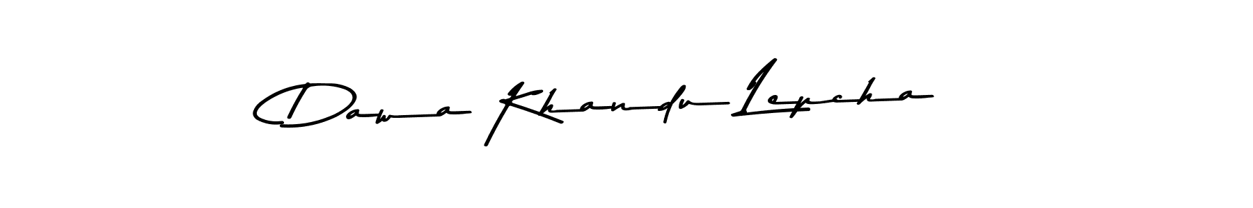 Use a signature maker to create a handwritten signature online. With this signature software, you can design (Asem Kandis PERSONAL USE) your own signature for name Dawa Khandu Lepcha. Dawa Khandu Lepcha signature style 9 images and pictures png