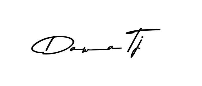 Best and Professional Signature Style for Dawa Tj. Asem Kandis PERSONAL USE Best Signature Style Collection. Dawa Tj signature style 9 images and pictures png